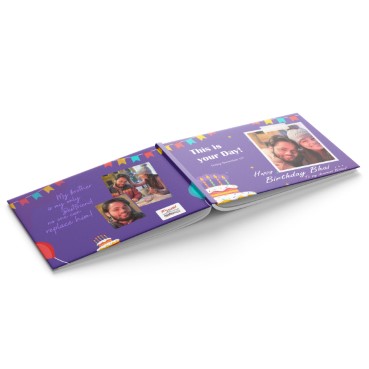 Personalised Photo Album (12.5'x9') for Brother Birthday
