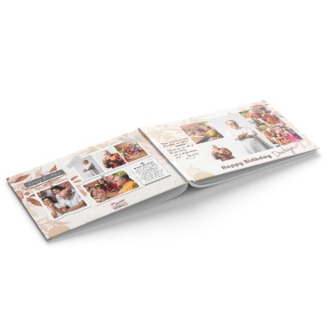 Personalised Photo Album (12.5'x9') for Grand Father Birthday