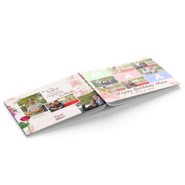 Personalised Photo Album (18.25'x12') for Mother Birthday