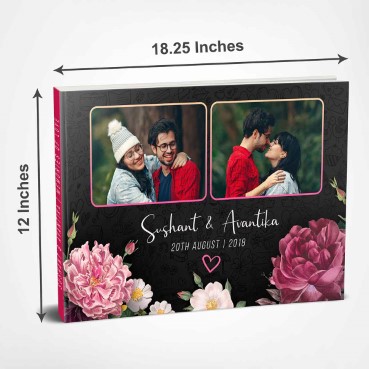 Personalised Photo Album (18.25'x12') for Boy Friend Anniversary