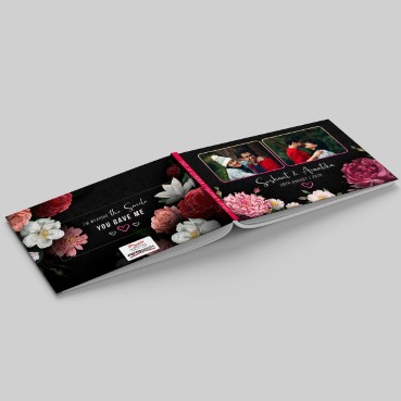 Personalised Photo Album (18.25'x12') for Boy Friend Anniversary