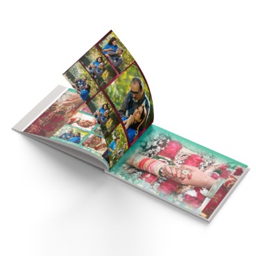Personalised Photo Album (12.5'x9') for Grand Father Anniversary