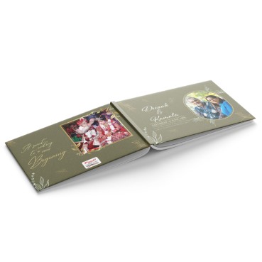 Personalised Photo Album (12.5'x9') for Grand Father Anniversary