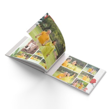 Personalised Photo Album (12.5'x9') for Mother Anniversary