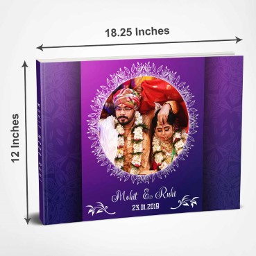 Personalised Photo Album (18.25'x12') for Daughter Anniversary