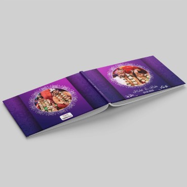 Personalised Photo Album (18.25'x12') for Daughter Anniversary