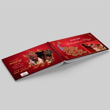 Personalised Photo Album (12.5'x9') for Daughter Anniversary