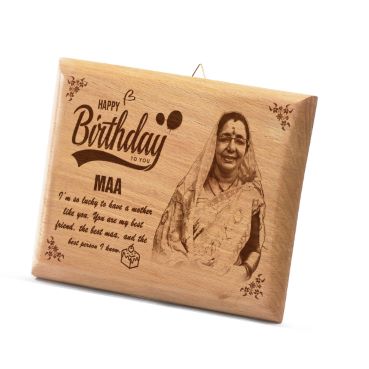 Birthday Gift for Mother Wooden Photo Frame (5'x4')