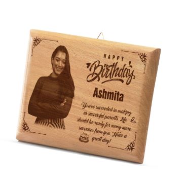 Birthday Gift for Daughter Wooden Photo Frame (5'x4')