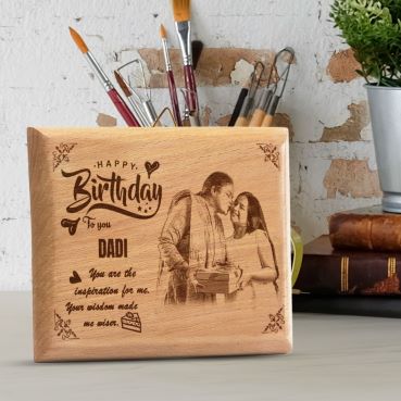 Birthday Gift for Grand Mother Wooden Photo Frame (5'x4')