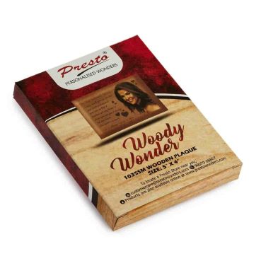 Anniversary Gift for Husband Wooden Photo Frame (5'x4')