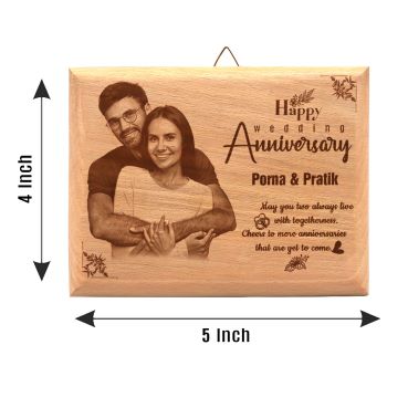 Anniversary Gift for Daughter Wooden Photo Frame (5'x4')