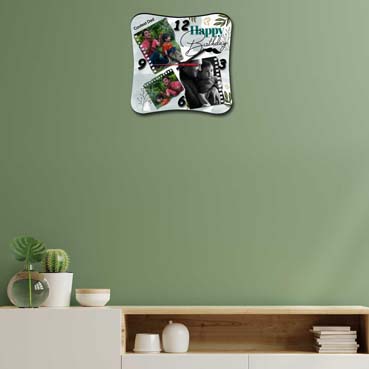 Wall Clock Personalised for Father Birthday (11'x11')