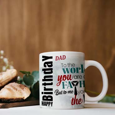 Personalised Mug for Father Birthday (11oz)