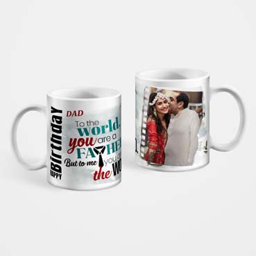 Personalised Mug for Father Birthday (11oz)
