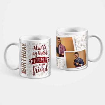 Personalised Mug for Brother Birthday (11oz)
