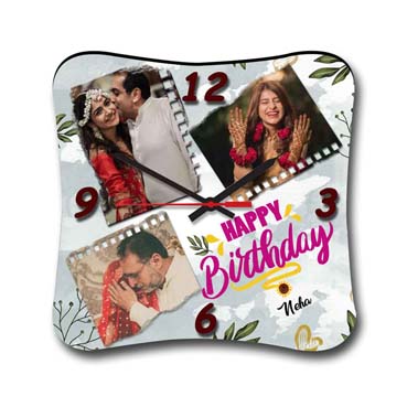 Wall Clock Personalised for Daughter Birthday (11'x11')