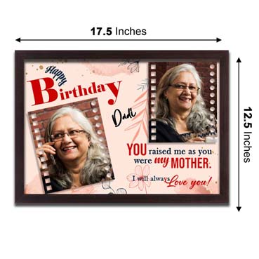 Personalised Photo Frame Collage for Grand Mother Birthday (17'x12')