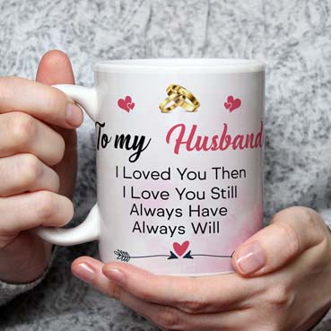 Personalised Mug for Wife Anniversary (11oz)