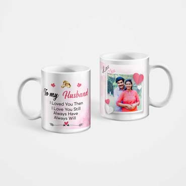 Personalised Mug for Husband Anniversary (11oz)
