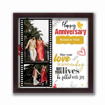 Personalised Photo Frame for Female Friend Anniversary (12'x12')