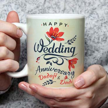 Personalised Mug for Grand Mother Anniversary  (11oz)