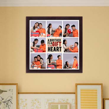 Personalised Photo Collage for Brother Birthday (12'x12')