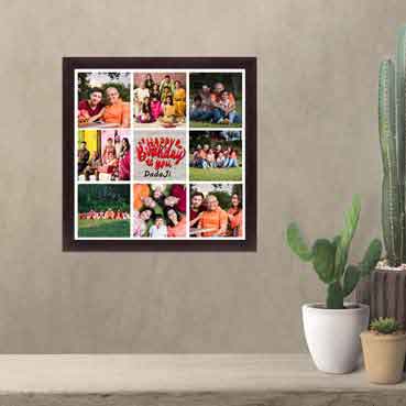 Personalised Photo Collage for Grand Father Birthday (12'x12')