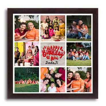 Personalised Photo Collage for Grand Father Birthday (12'x12')