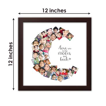 Personalised Photo Collage for Boy Child Birthday (12'x12')