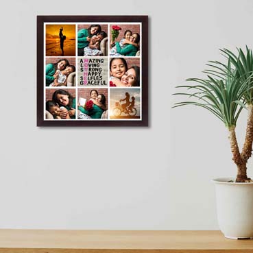 Personalised Photo Collage for Mother Birthday (12'x12')