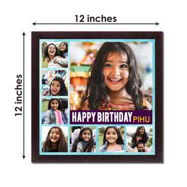 Personalised Photo Collage for Daughter Birthday (12'x12')