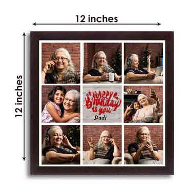 Personalised Photo Collage for Grand Mother Birthday (12'x12')