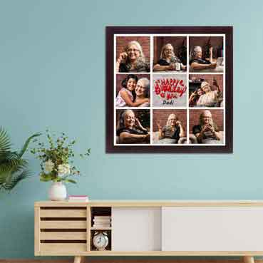 Personalised Photo Collage for Grand Mother Birthday (12'x12')