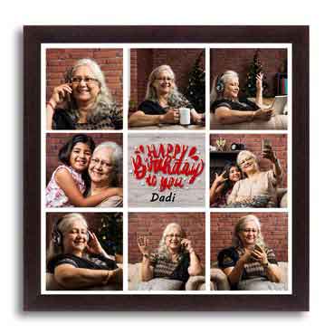 Personalised Photo Collage for Grand Mother Birthday (12'x12')