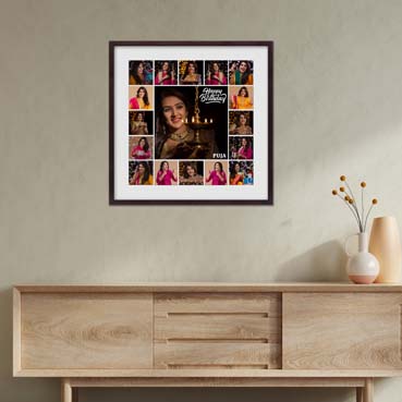 Personalised Photo Frame Collage for Daughter Birthday (24'x24')