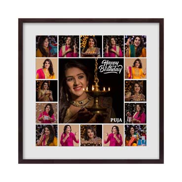 Personalised Photo Frame Collage for Daughter Birthday (24'x24')