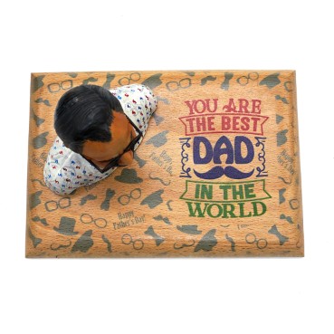 Personalized 3D Miniature Bust Doll With Acrylic Box