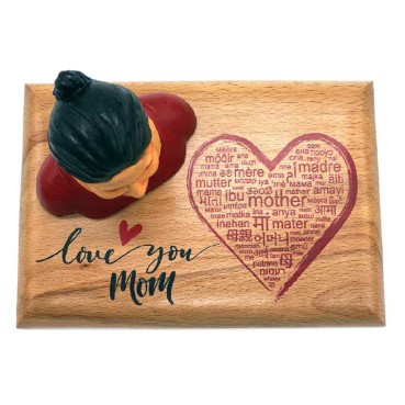 Personalised 3D Miniature Bust Doll with Acrylic Box