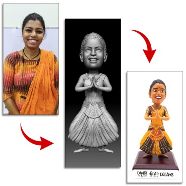 Personalised Bobblehead Miniature for Dancer