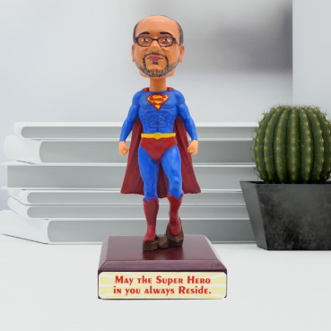 Personalised Bobblehead Miniature For Superman