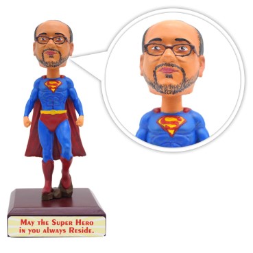 Personalised Bobblehead Miniature For Superman
