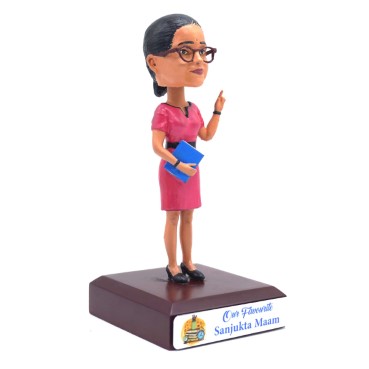 Personalised Bobblehead 3D Miniature For Female Teacher