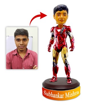 Personalised Bobblehead 3D Miniature For Iron Man