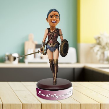 Personalised Bobblehead Miniature For Wonderwoman