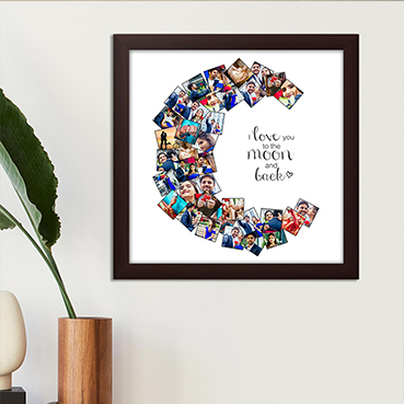 Personalised Photo Collage for Husband Anniversary (12'x12')