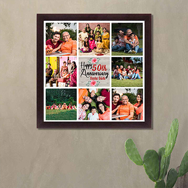 Personalised Photo Collage for Grand Father Anniversary (12'x12')