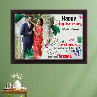 Personalised Photo Frame Collage for Brother Anniversary (17'x12')