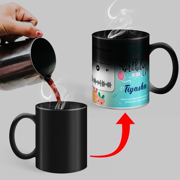 Customised Spotify Code Music Photo Magic Mug Gift