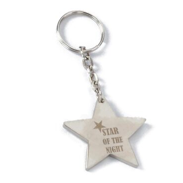 Metal Engraved Key Ring
